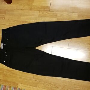 PJ Mark black straight leg jeans 32x30